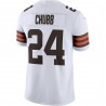 Nick Chubb Cleveland Browns Nike Vapor Limited Trikot – Weiß