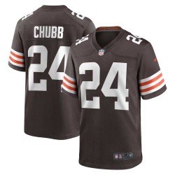 Nick Chubb Cleveland Browns Nike Spieltrikot – Braun