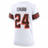 Nick Chubb Cleveland Browns Nike Damen-Ausweichtrikot – Weiß