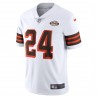 Nick Chubb Cleveland Browns Nike 1946 Collection Alternate Vapor Limited Trikot – Weiß