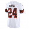 Nick Chubb Cleveland Browns Nike 1946 Collection Alternate Vapor Limited Trikot – Weiß