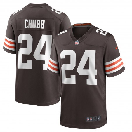 Nick Chubb Cleveland Browns Nike Spieler-Spieltrikot – Braun