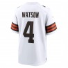 Deshaun Watson Cleveland Browns Nike Spieltrikot – Weiß