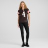 Deshaun Watson Cleveland Browns Nike Damen-Spielertrikot – Braun