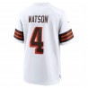 Deshaun Watson Cleveland Browns Nike Alternative Game-Trikot – Weiß