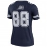 CeeDee Lamm Dallas Cowboys Nike Damen Legend Player Performance Top – Marineblau