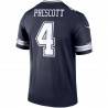 Dak Prescott Dallas Cowboys Nike Team Legend Player Performance Top – Marineblau