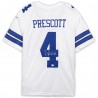 Dak Prescott Dallas Cowboys Fanatics Authentisches signiertes weißes Nike Limited-Trikot