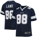 CeeDee Lamb Dallas Cowboys Nike Mädchen-Jugend-Spieltrikot – Marineblau