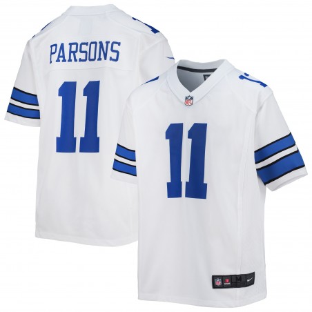 Micah Parsons Dallas Cowboys Nike Jugend-Spieltrikot – Weiß