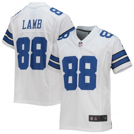 CeeDee Lamb Dallas Cowboys Nike Jugend-Spieltrikot – Weiß