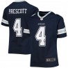 Dak Prescott Dallas Cowboys Nike Mädchen-Jugendmannschafts-Spieltrikot – Marineblau