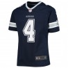 Dak Prescott Dallas Cowboys Nike Mädchen-Jugendmannschafts-Spieltrikot – Marineblau