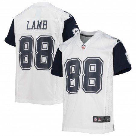 CeeDee Lamb Dallas Cowboys Nike Jugend-Ausweichtrikot – Weiß