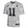 Micah Parsons Dallas Cowboys Nike Jugend 2024 Salute to Service Spieltrikot – Arctic Camo