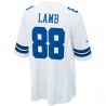 CeeDee Lamb Dallas Cowboys Nike Game Team Trikot – Weiß