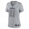 Micah Parsons Dallas Cowboys Nike Atmosphere Fashion Game-Trikot für Damen – Grau