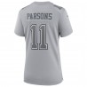 Micah Parsons Dallas Cowboys Nike Atmosphere Fashion Game-Trikot für Damen – Grau