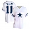 Micah Parsons Dallas Cowboys Fanatics Damenmode-Trikot in Übergröße – Weiß