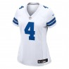 Dak Prescott Dallas Cowboys Nike Damen-Team-Spieltrikot – Weiß