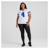 Dak Prescott Dallas Cowboys Nike Damen-Team-Spieltrikot – Weiß