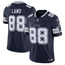 CeeDee Lamb Dallas Cowboys Nike Vapor F.U.S.E. Limitiertes Trikot – Marineblau