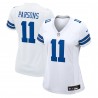 Micah Parsons Dallas Cowboys Nike Damen-Spieltrikot – Weiß