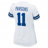 Micah Parsons Dallas Cowboys Nike Damen-Spieltrikot – Weiß