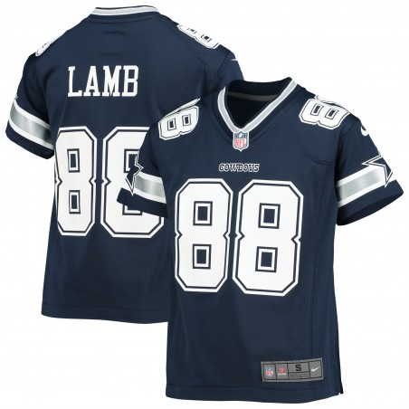 CeeDee Lamb Dallas Cowboys Nike Jugendspieler-Spieltrikot – Marineblau