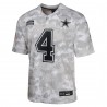 Dak Prescott Dallas Cowboys Nike Jugend 2024 Salute to Service Spieltrikot – Arctic Camo