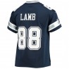 CeeDee Lamb Dallas Cowboys Nike Jugendspieler-Spieltrikot – Marineblau