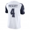 Dak Prescott Dallas Cowboys Nike Vapor F.U.S.E. Limitiertes Trikot – Weiß