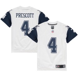 Dak Prescott Dallas Cowboys Nike Youth Color Rush Spieltrikot – Weiß