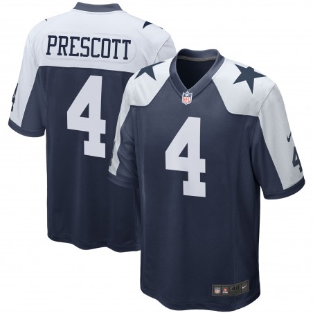 Dak Prescott Dallas Cowboys Nike Alternate Game Team-Trikot – Marineblau