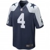 Dak Prescott Dallas Cowboys Nike Alternate Game Team-Trikot – Marineblau