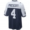 Dak Prescott Dallas Cowboys Nike Alternate Game Team-Trikot – Marineblau