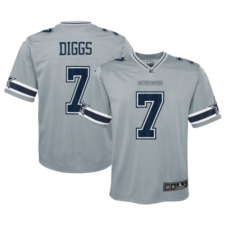 Trevon Diggs Dallas Cowboys Nike Jugend-Inverted-Game-Trikot – Silber