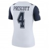 Dak Prescott Dallas Cowboys Nike Women's Legend Player Performance Top - Weiß