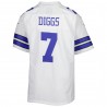 Trevon Diggs Dallas Cowboys Nike Jugend-Spieltrikot – Weiß