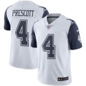 Dak Prescott Nike Dallas Cowboys Color Rush Vapor Limited Trikot - Weiß