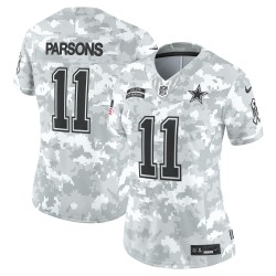 Micah Parsons Dallas Cowboys Nike Damen 2024 Salute to Service Limited Trikot – Arctic Camo