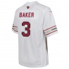 Budda Baker Arizona Cardinals Nike Jugend-Spieltrikot – Weiß