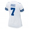 Trevon Diggs Dallas Cowboys Nike Damen-Spieltrikot – Weiß