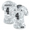 Dak Prescott Dallas Cowboys Nike Women's 2024 Salute to Service Limited Jersey - Arctic Camo