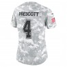 Dak Prescott Dallas Cowboys Nike Women's 2024 Salute to Service Limited Jersey - Arctic Camo