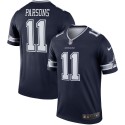 Micah Parsons Dallas Cowboys Nike Team Legend Player Performance Top – Marineblau