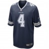 Dak Prescott Dallas Cowboys Nike Game Team-Trikot – Marineblau