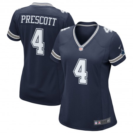 Dak Prescott Dallas Cowboys Nike Damen-Game-Team-Trikot – Marineblau