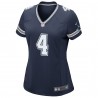 Dak Prescott Dallas Cowboys Nike Damen-Game-Team-Trikot – Marineblau