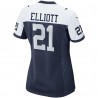 Ezekiel Elliott Dallas Cowboys Nike Alternate Game Team-Trikot für Damen – Marineblau